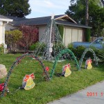 Sidewalk view of Display